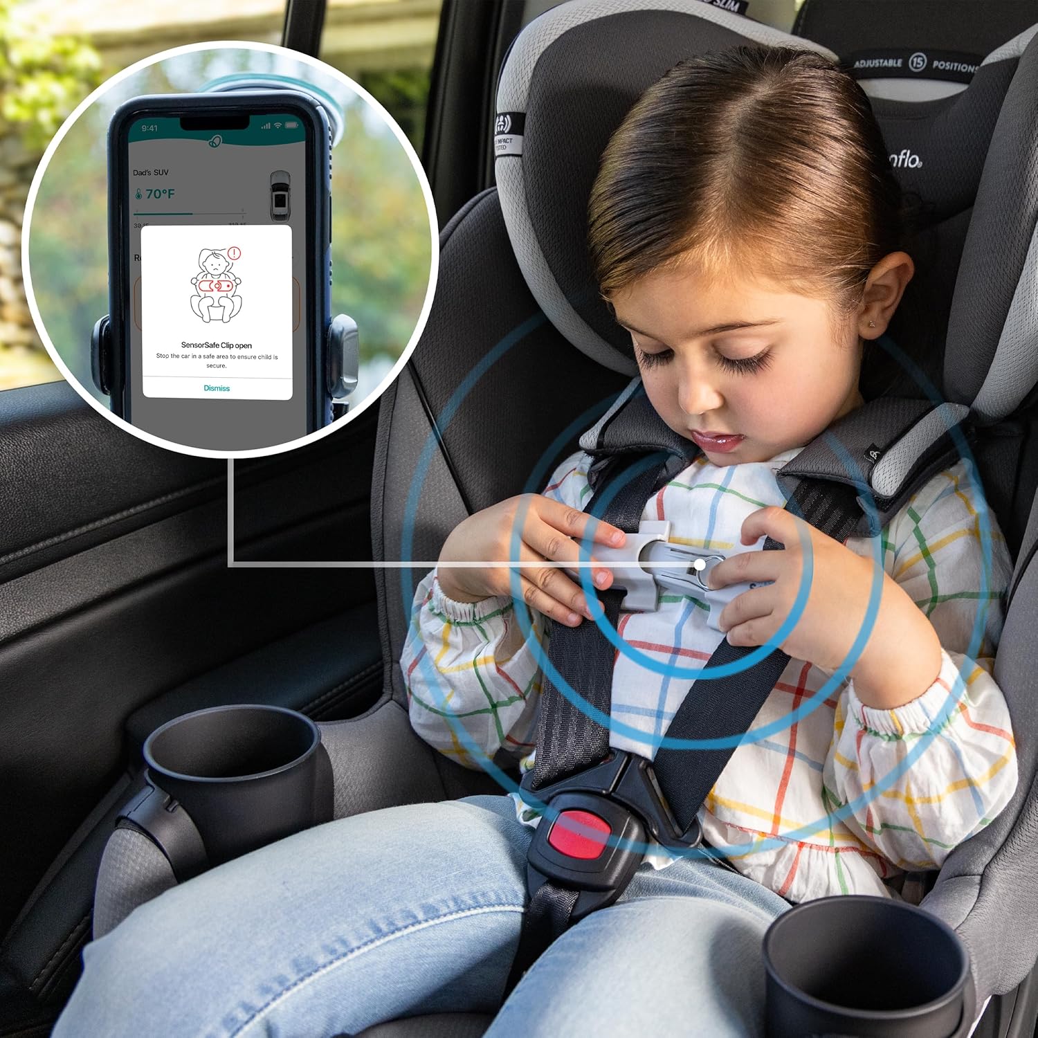 Evenflo Gold Revolve360 Extend All In One Rotational Car Seat with Sen – Qatar Moms