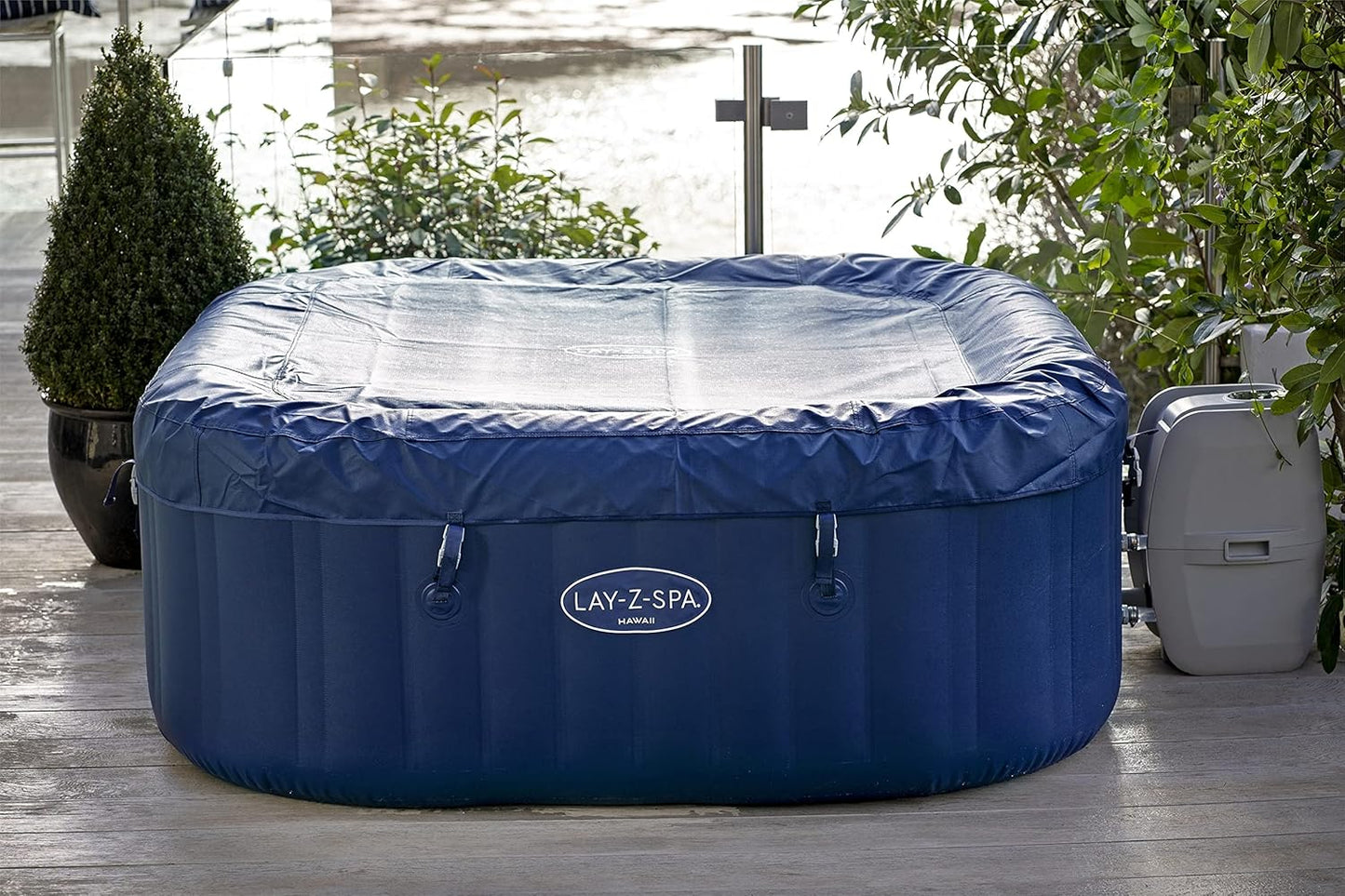 Bestway Lay-Z Spa Hawaii AirJet (71"x71"x28"/1.80mx 1.80mx71 Cm)