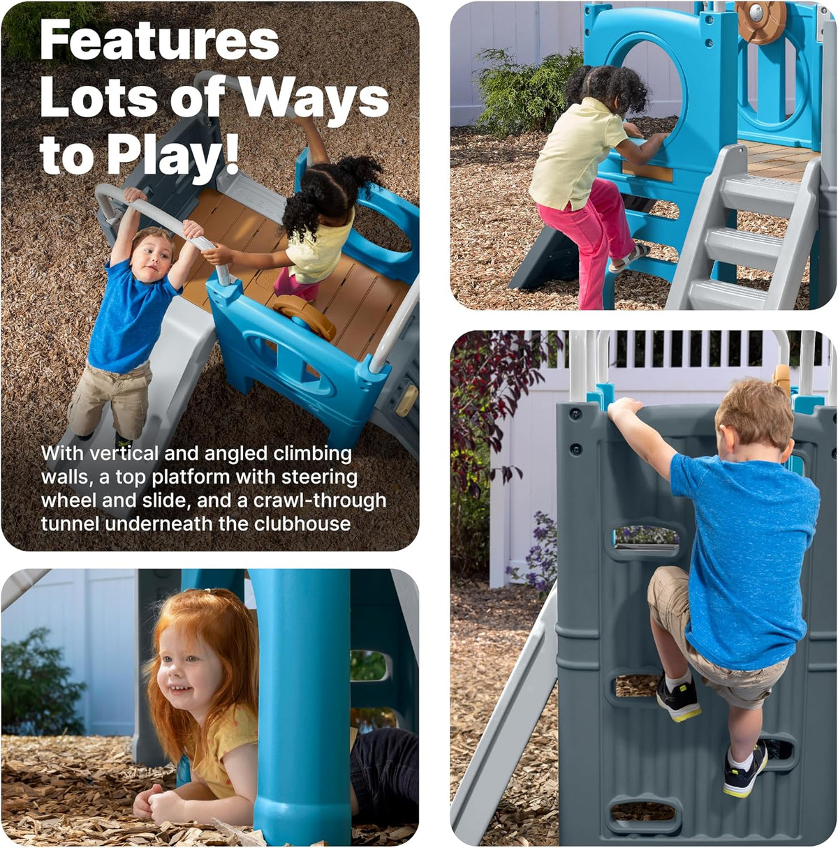 Step2 - Scout & Slide Climber Kids Outdoor Playset.