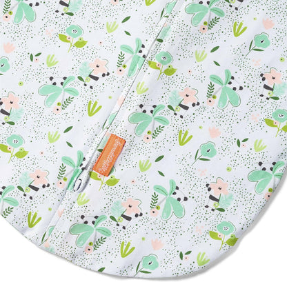SwaddleMe by Ingenuity Pod - Size Large, 3-6 Months, 2-Pack (Peekaboo Panda)
