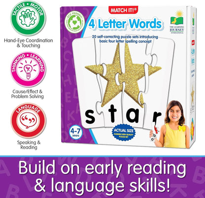 The Learning Journey Match It! Letter Words