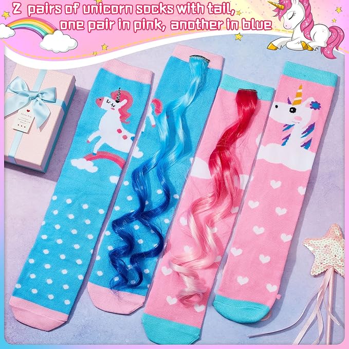 Tarpop Unicorn Socks for Woman 2 Pairs