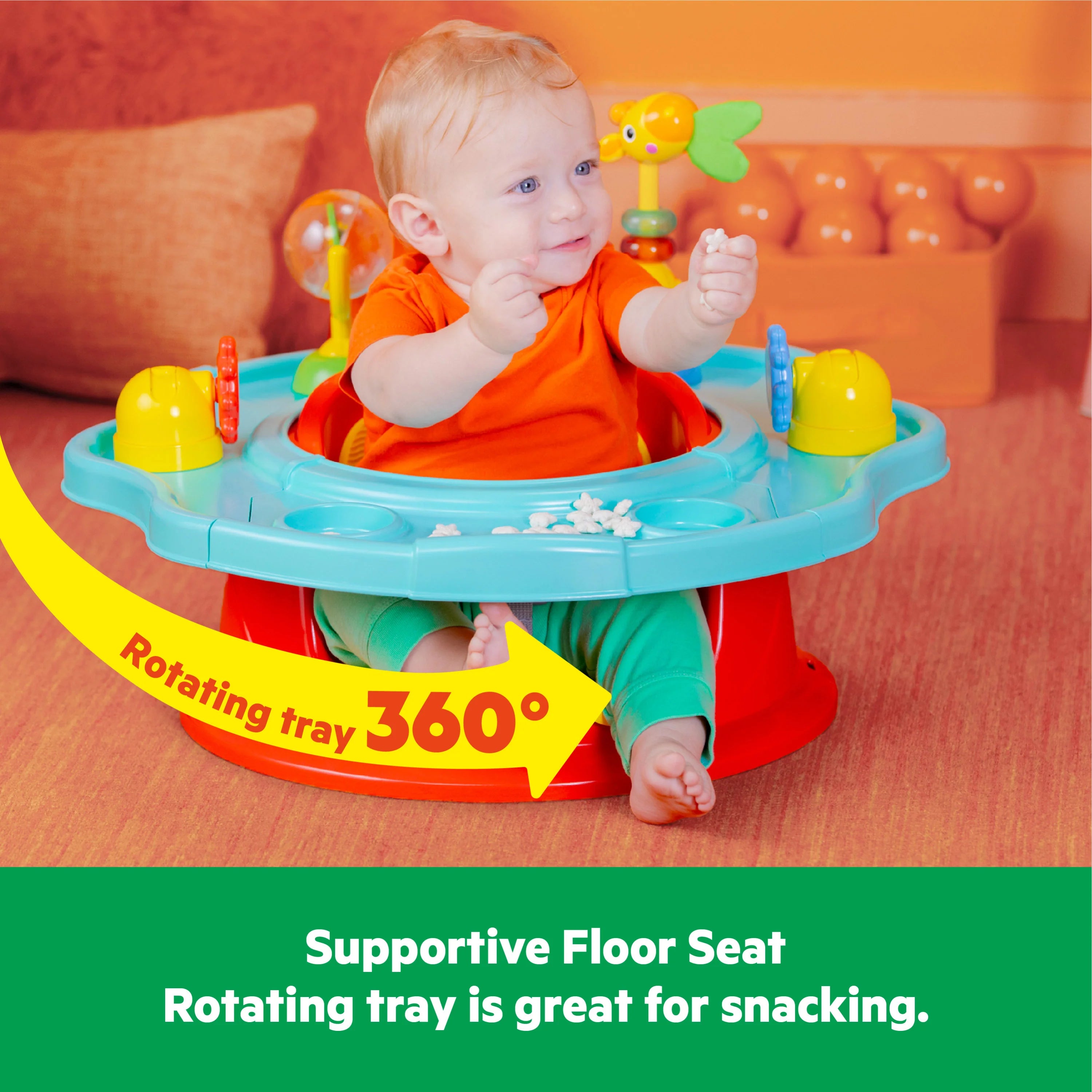 Bright Starts SuperSeat  Playful Paradise 3 In 1 Seat