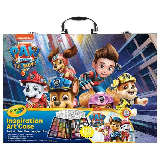 Crayola Paw Patrol Inspiration Art Case – 128 Pieces