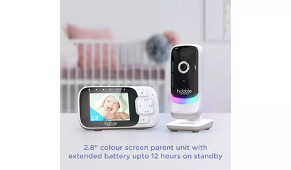 Hubble 2.8 inch Video Baby Monitor with Night Light.