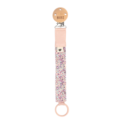 BIBS x LIBERTY Pacifier Clip, Eloise Blush