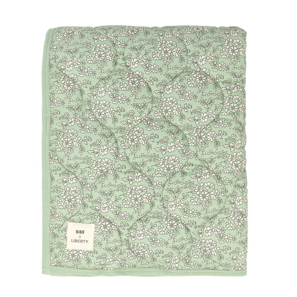 BIBS x Liberty Quilted Blanket Capel