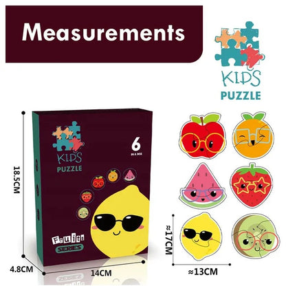 Little Story 6-in-1 Matching Puzzle – Fruits