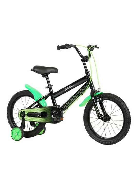 Lamborghini - Adjustable Kids Bike - Green & Black - 20-Inch