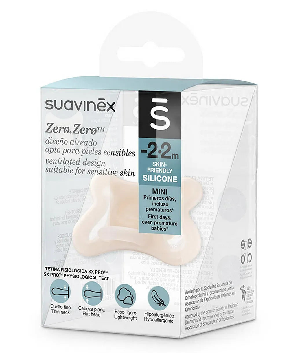 Suavinex S Zero Zero Physio Soother S (2M/2M)