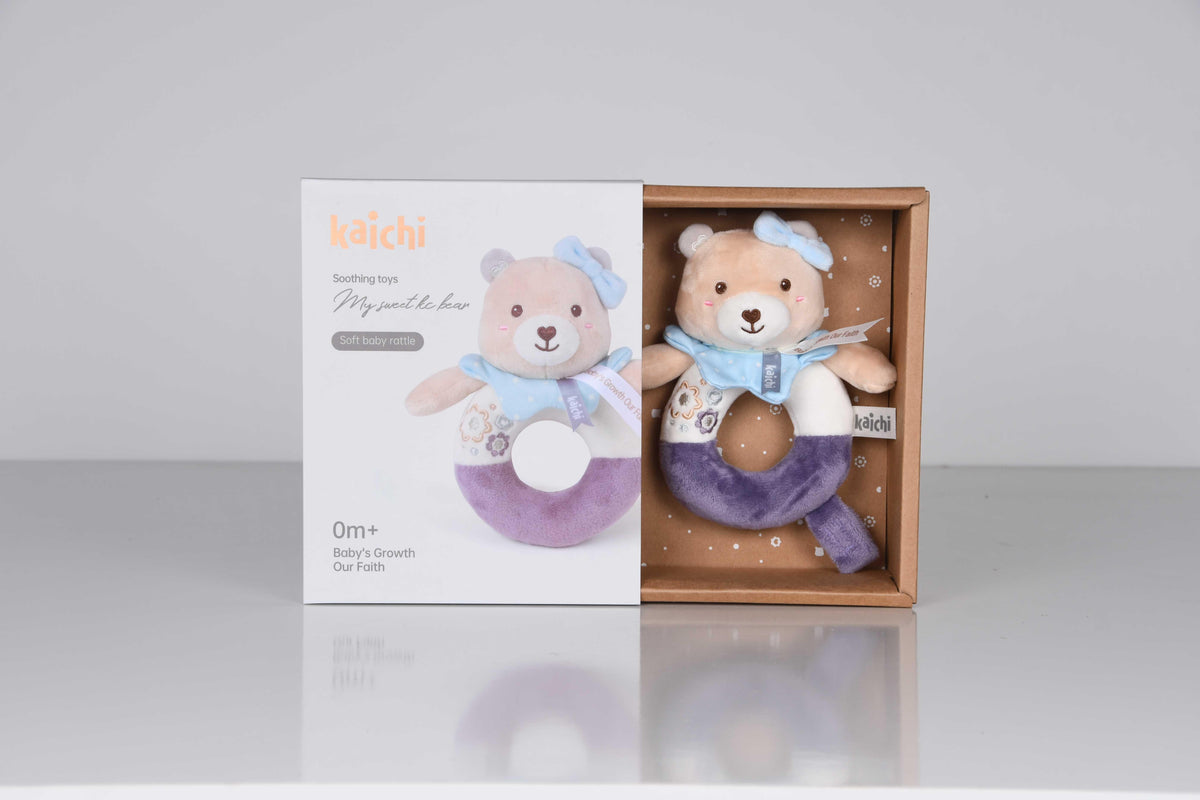 Kaichi - Baby Soothing Hand Stick Rattle with Bell