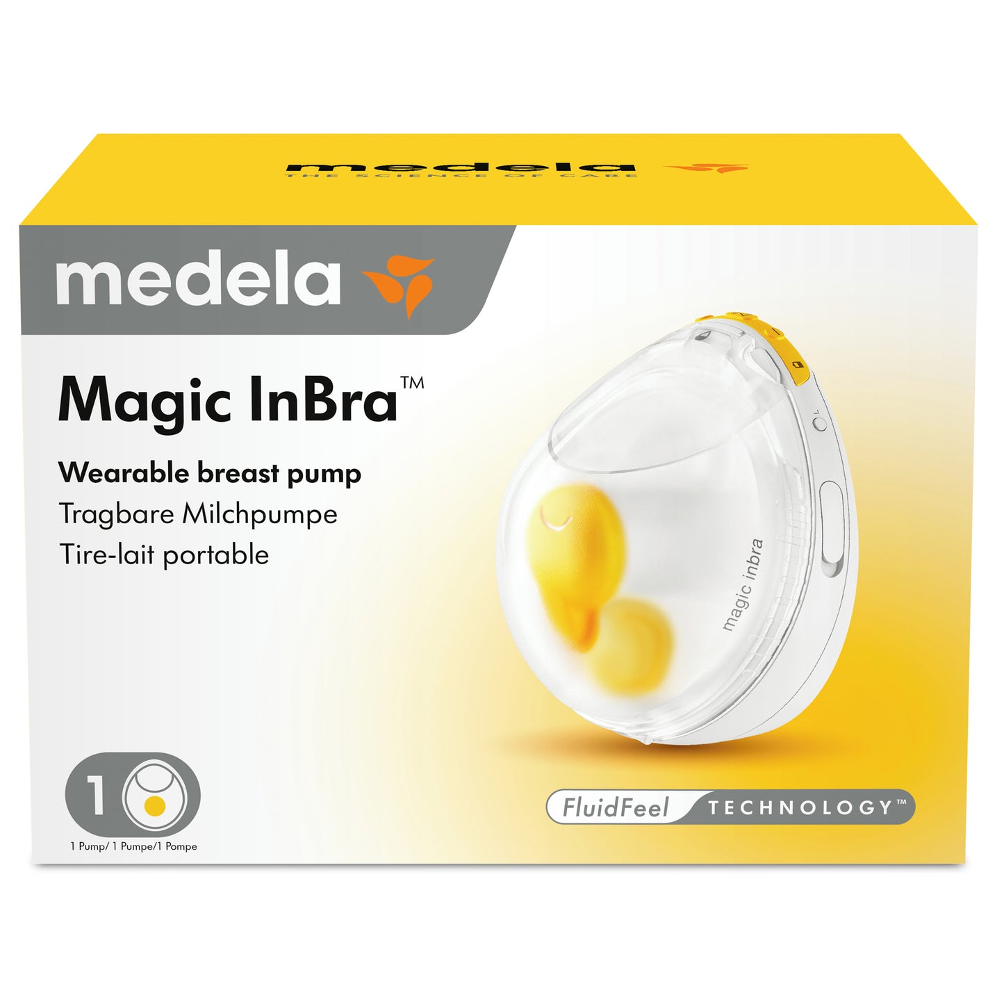 Medela Magic In Bra Wearable Single Breast Pump