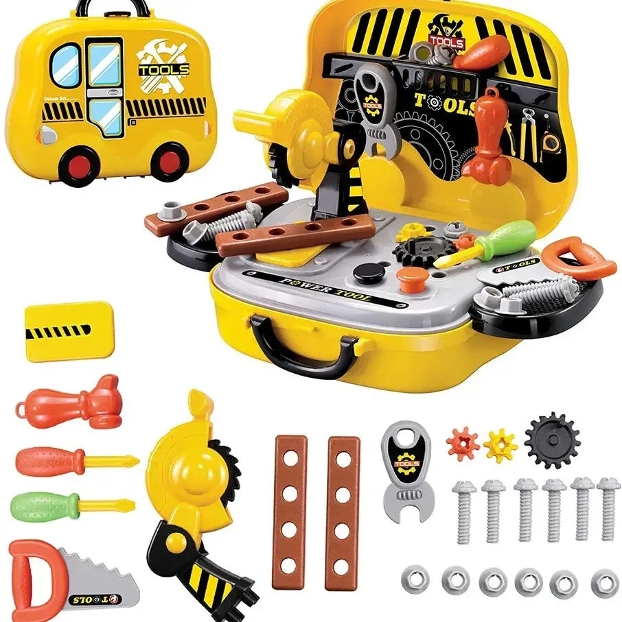 Deluxe Tool In Car Shape Suitcase