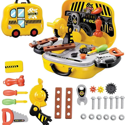 Deluxe Tool In Car Shape Suitcase