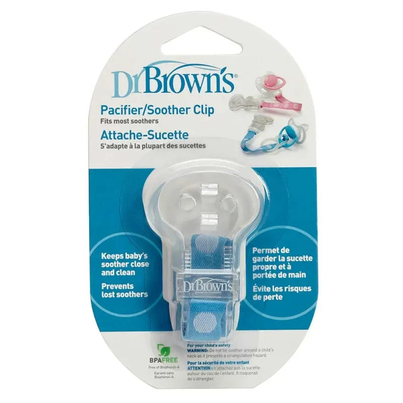 Dr. Brown's Pacifier Tether/Clip (Assorted Colors)