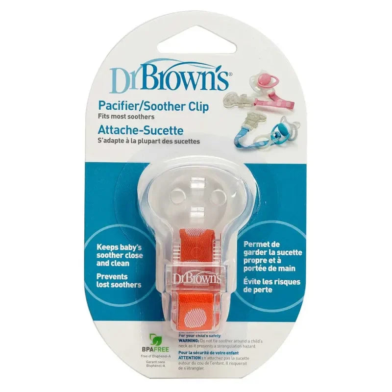 Dr. Brown's Pacifier Tether/Clip (Assorted Colors)