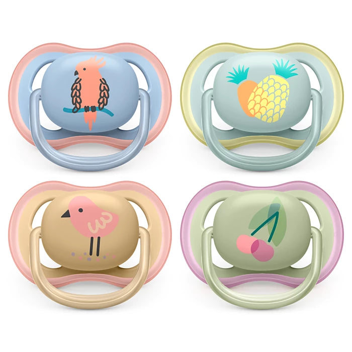 Philips Avent Soother Ultra Air, 0-6Months, 2pcs