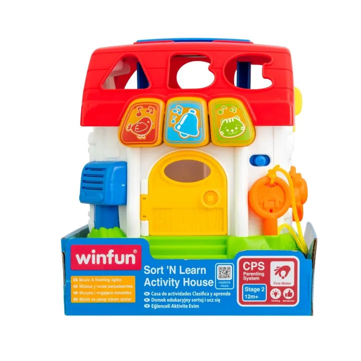 Winfun Sort And Learn Activity House