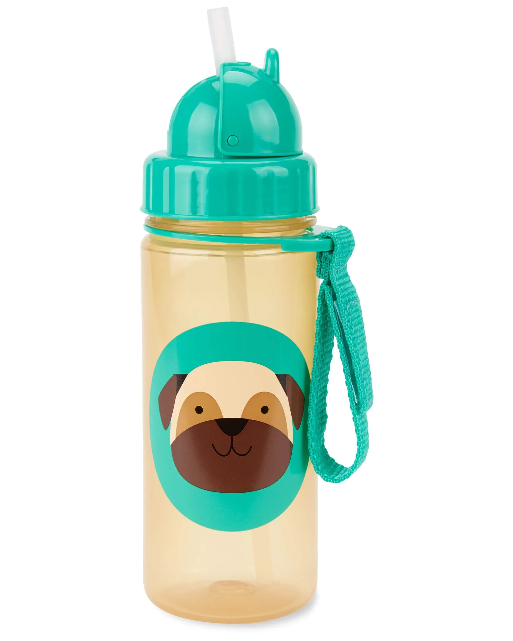 Skip Hop Zoo Straw Bottle (Pug)