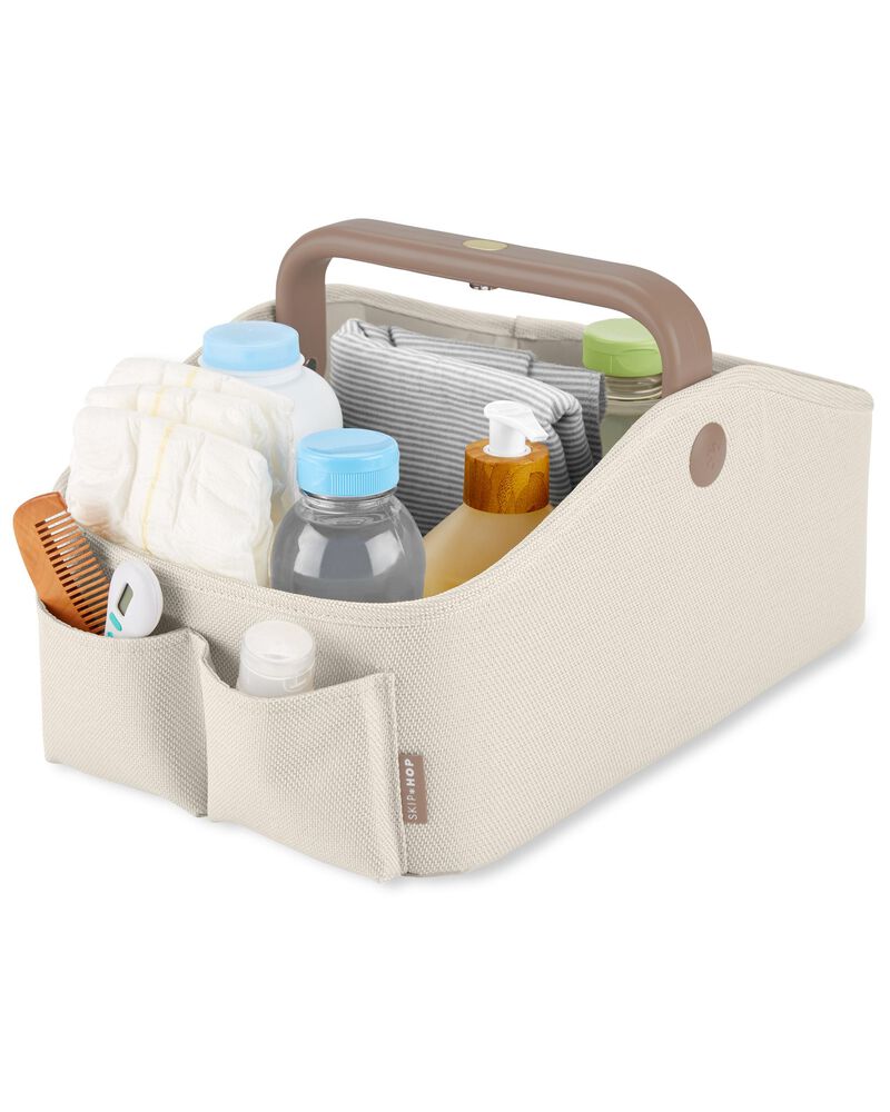 Skip Hop Diaper Caddy Organizer - Pink / Grey / Oat