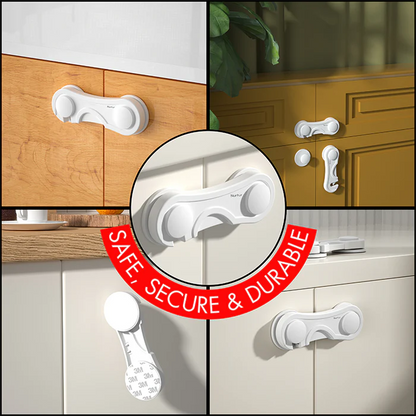 Nurtur Safety Cabinet Lock - Pack of 1 (35*97*18mm)