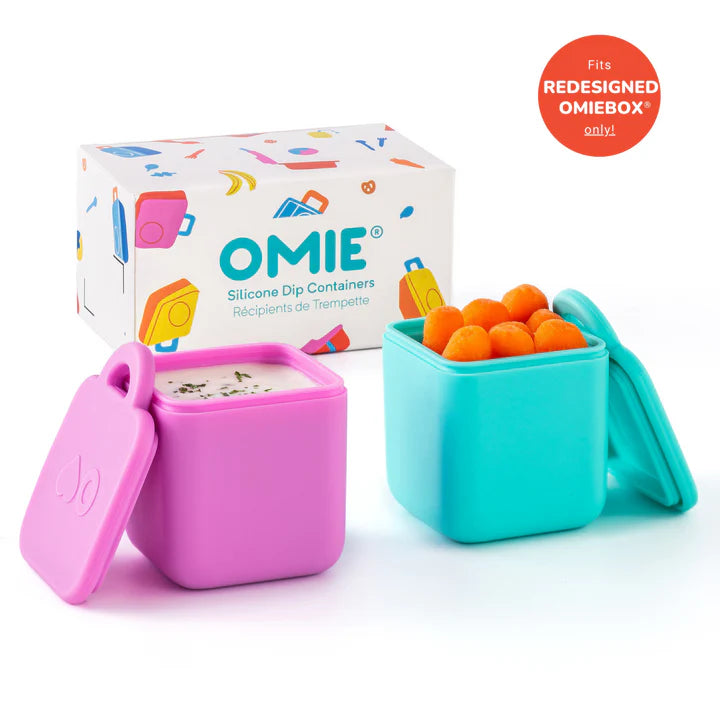 حافظات طعام صغيرة من OmieDip - قطعتين