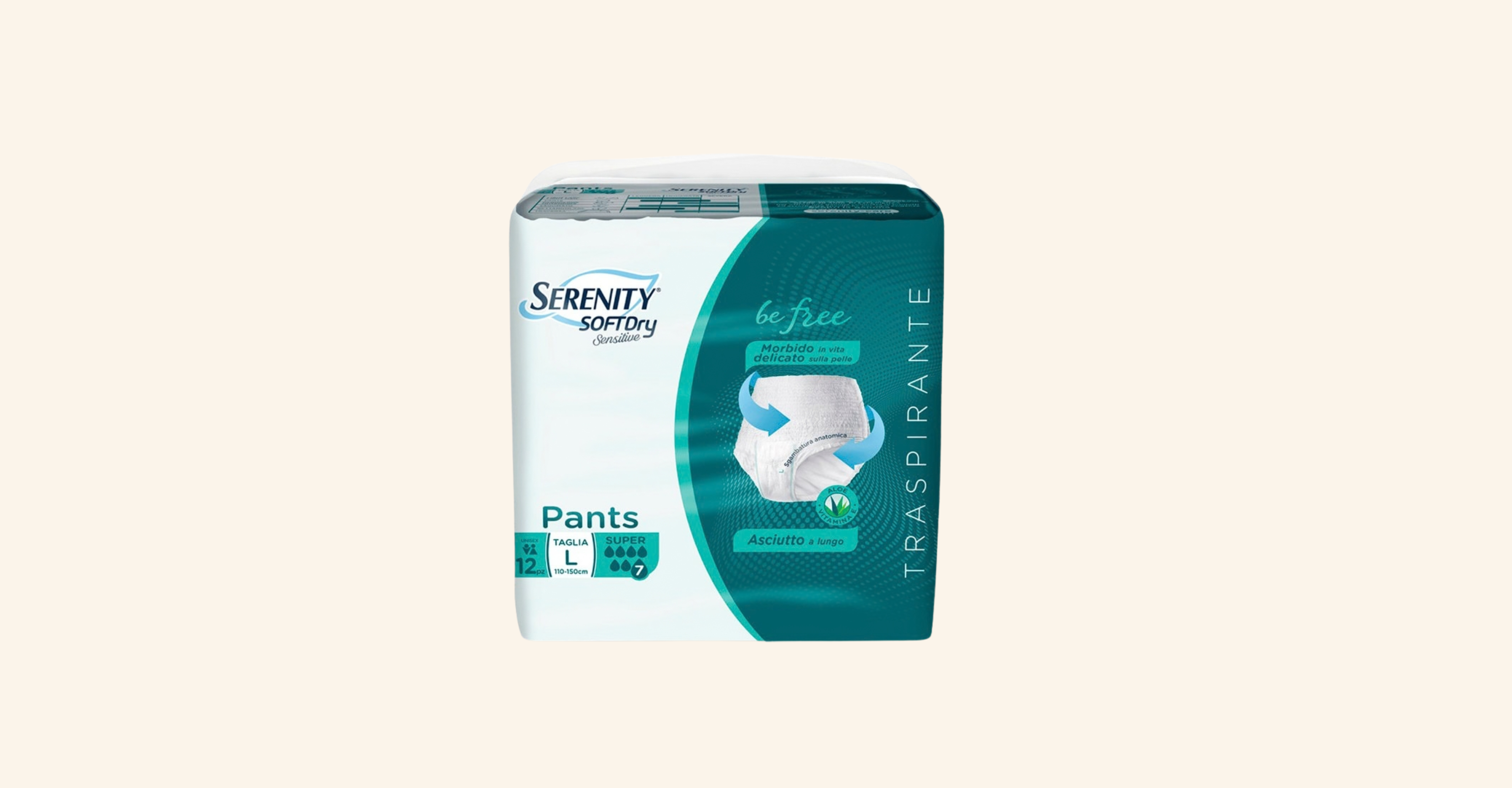 Serenity pants advance super plus medium 12 pcs