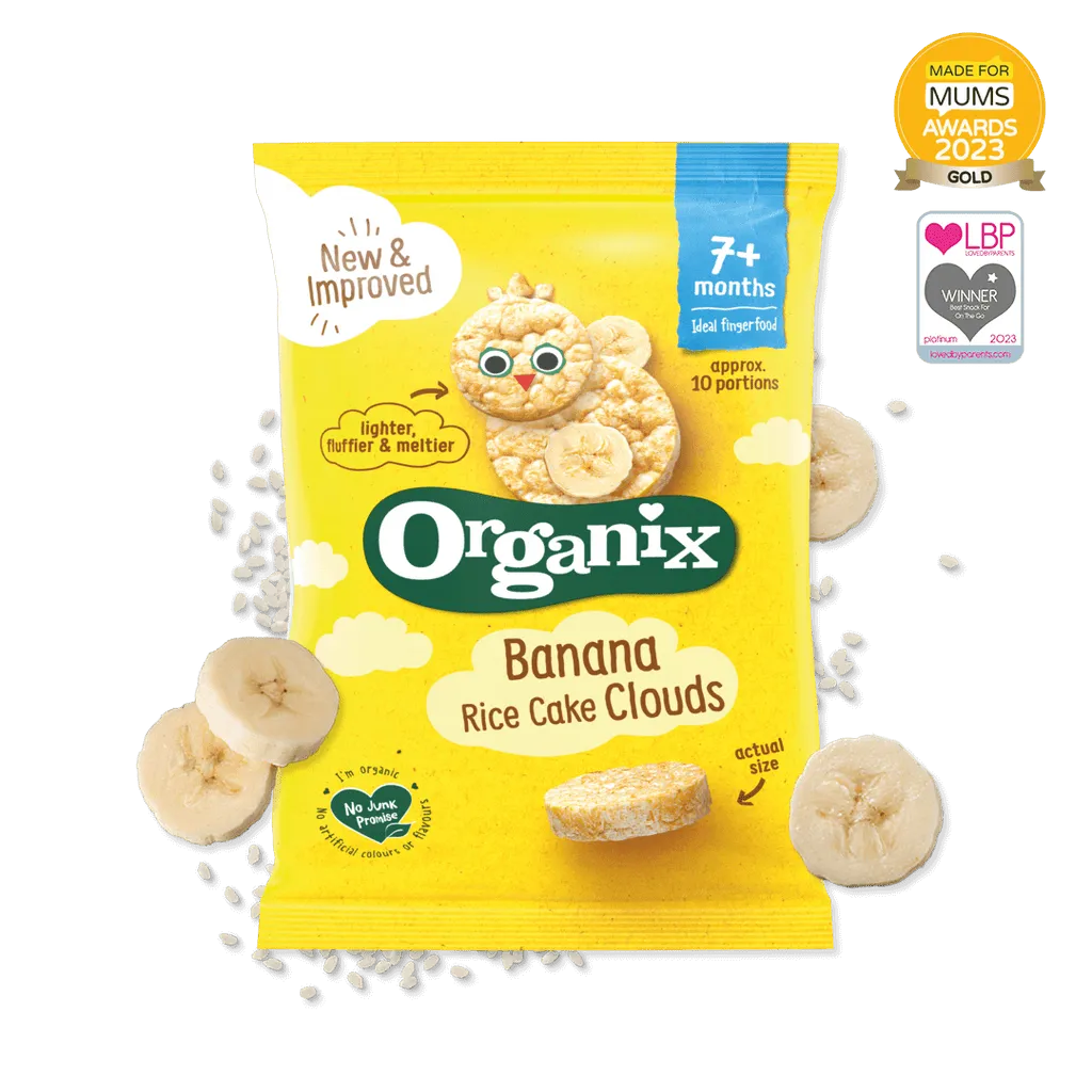Organix Banana Rice Cake Clouds (40g)