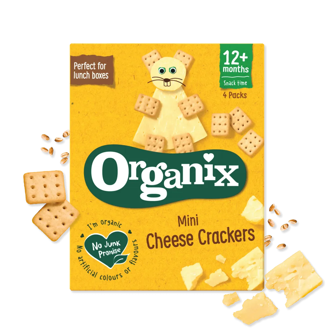 Organix Mini Cheese Crackers (80g)