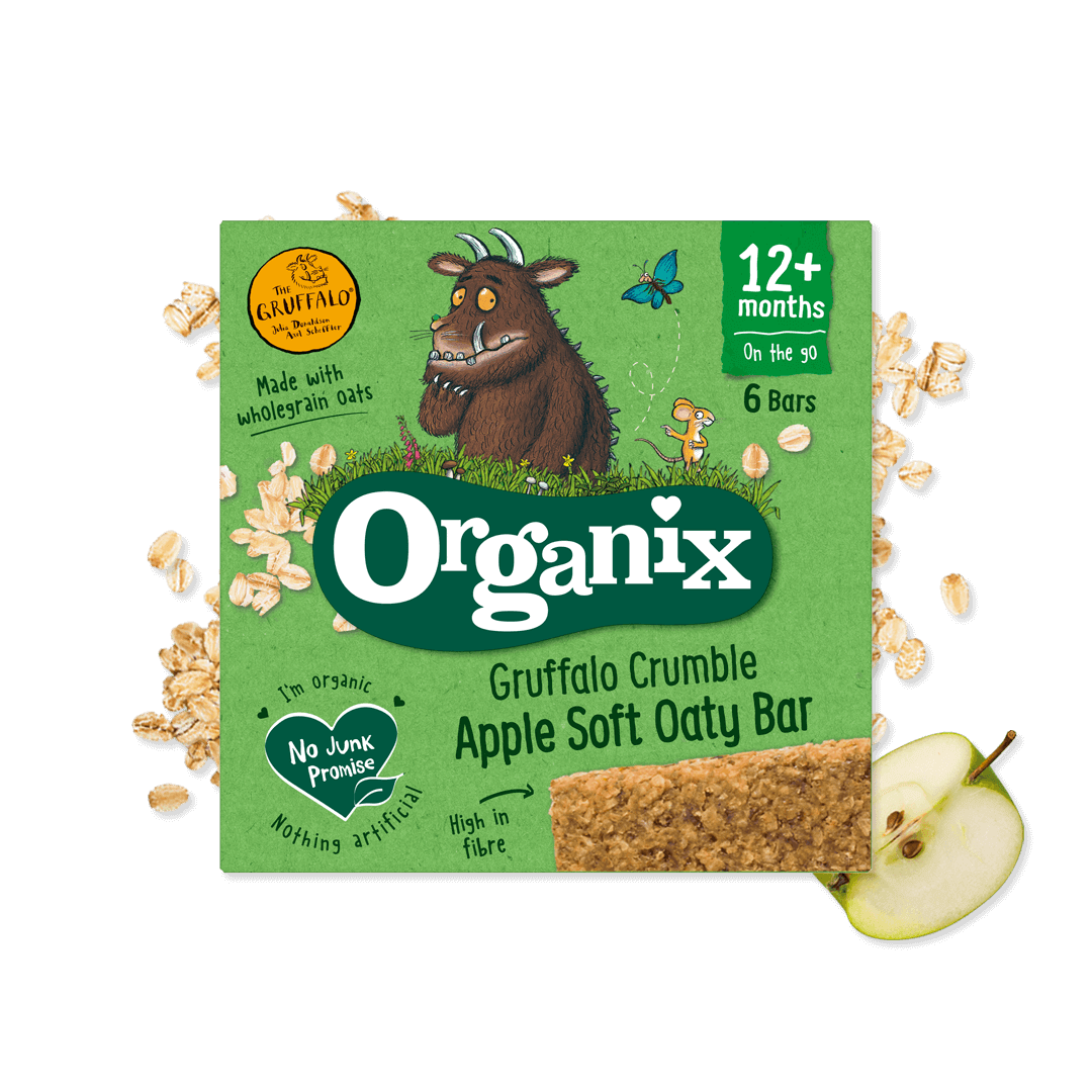 Organix Gruffalo Crumble Oaty Bars Apple