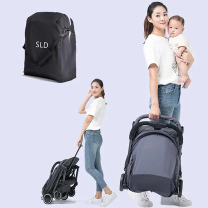 Teknum Travel Lite Stroller with Alameda Diaper Backpack