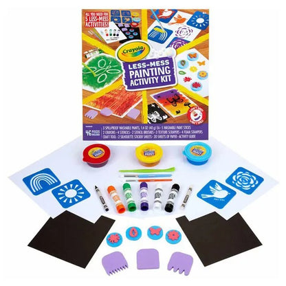 Crayola Less Mess Painting Activity Kit