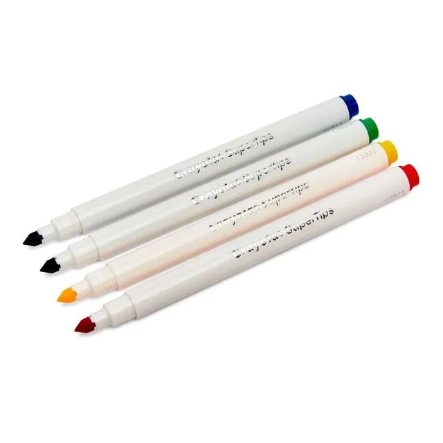 Crayola 4pk Mini Canvases - Monsters with 4 Crayola super tips