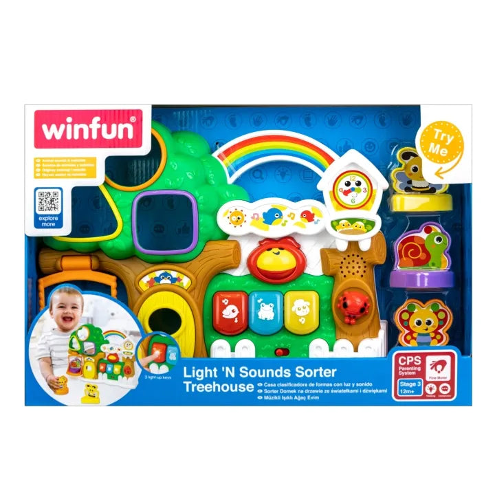 Winfun Light and Sound Sorter Tree House
