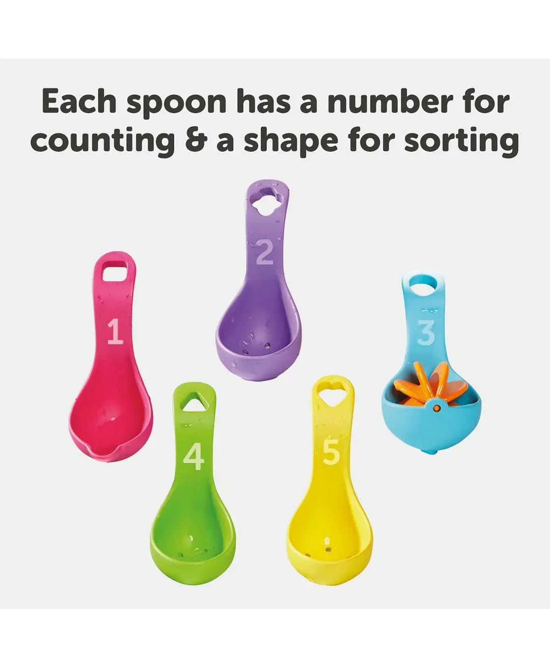 Tomy Toomies Octopus Number Sorting Baby Bath Toy