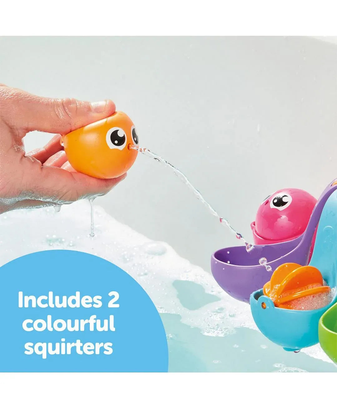 Tomy Toomies Octopus Number Sorting Baby Bath Toy