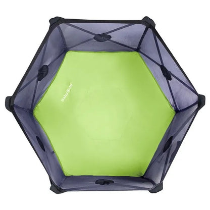 Baby Safe Foldable Playard – Green