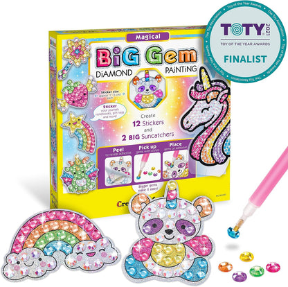 Creativity for Kids Big Gem Diamond Painting Kit – Magical (Unicorn)
