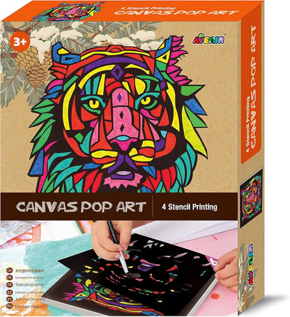Avenir Canvas Pop Art Tiger Kit