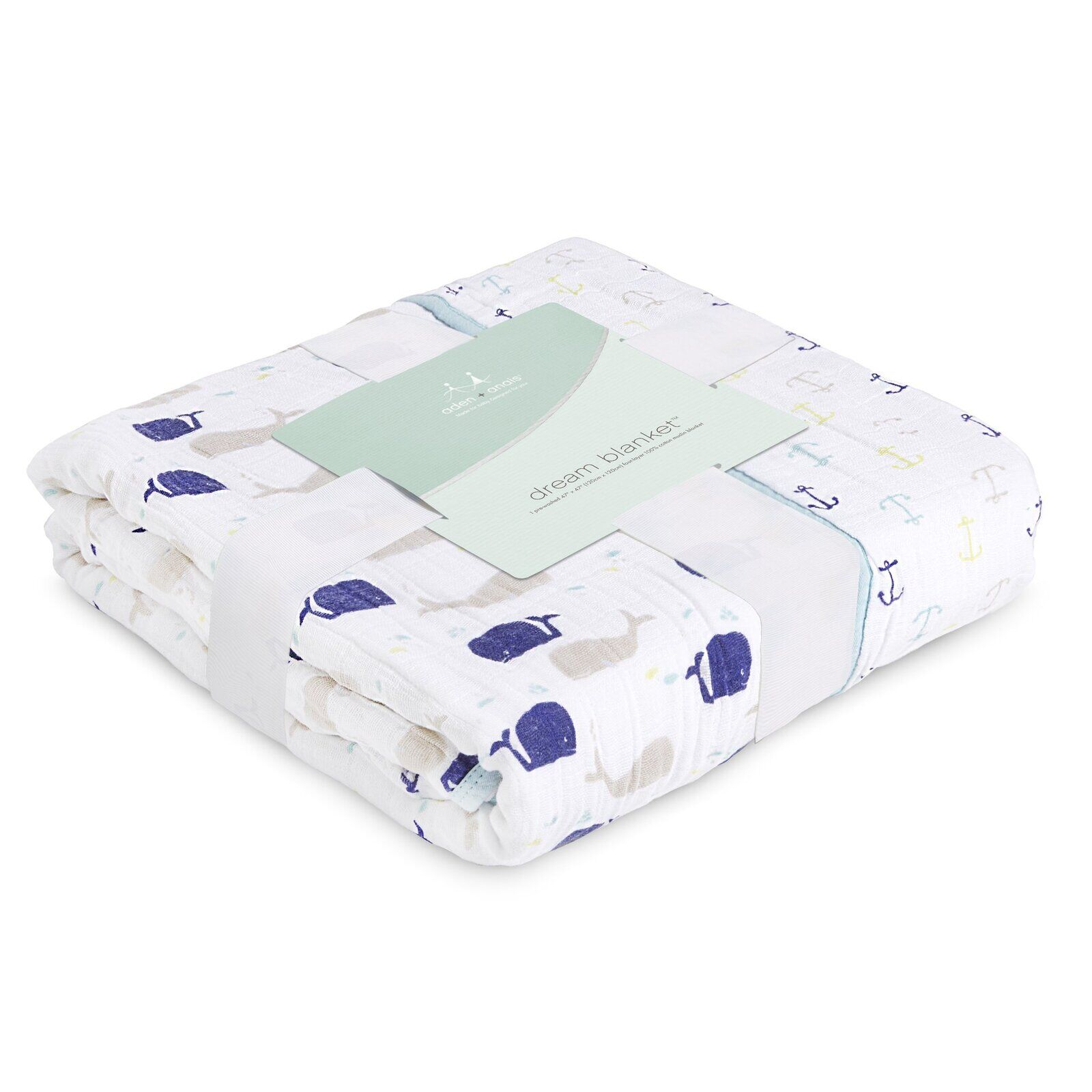 Aden & Anais Classic Dream Blanket 100% Cotton Muslin