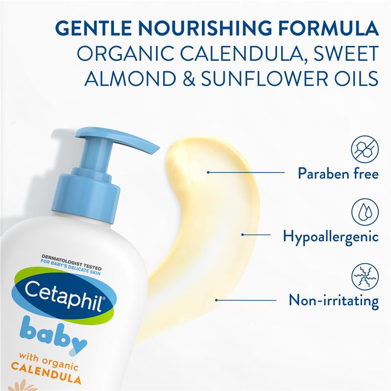 Cetaphil Baby Calendula Daily Lotion, 400 ml