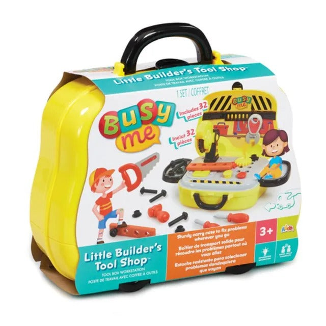 ADDO Busy Me Little Builders Fix And Build Construction Tool Shop Set