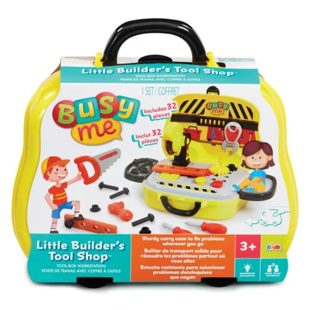 ADDO Busy Me Little Builders Fix And Build Construction Tool Shop Set