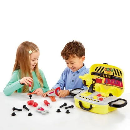 ADDO Busy Me Little Builders Fix And Build Construction Tool Shop Set
