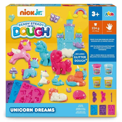 ADDO Nick Jr. Ready Steady Dough Unicorn Dreams Set – Multicolor, 280gm