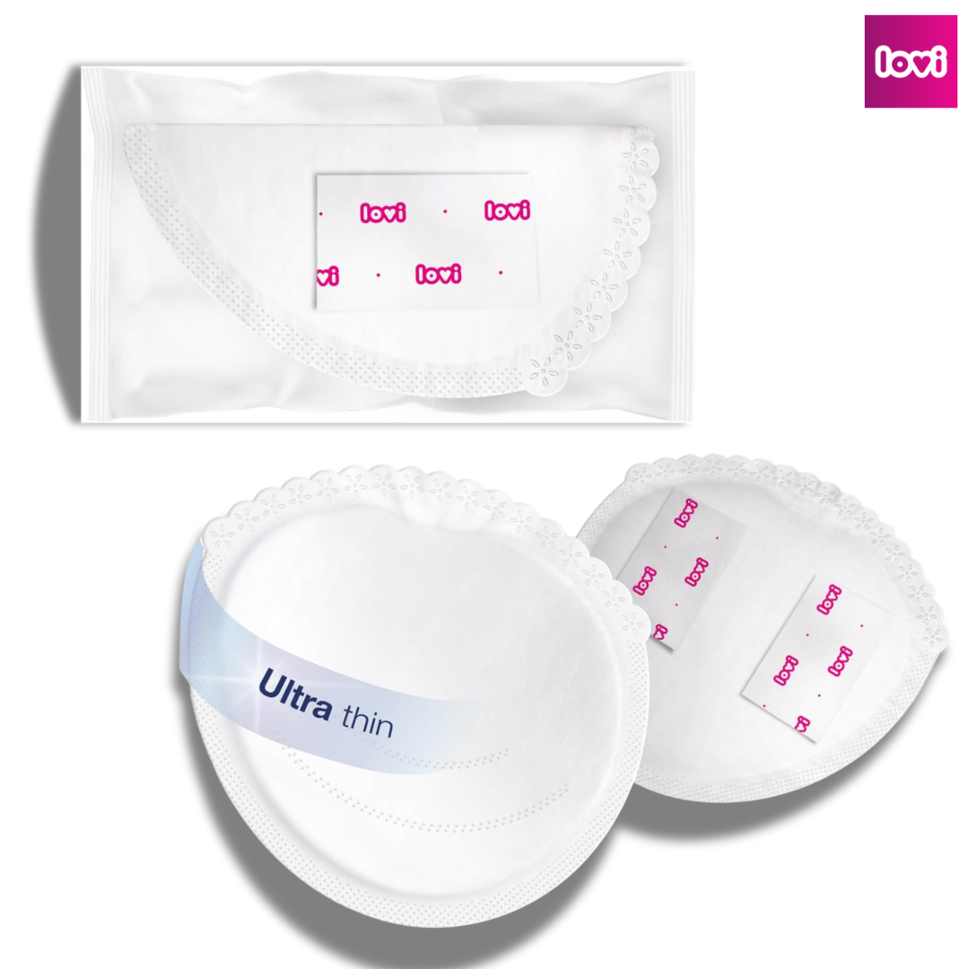 Lovi Discreet Elegance Breast Pads (40pcs,White)
