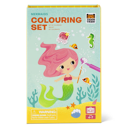 Tiger Tribe Colouring Set