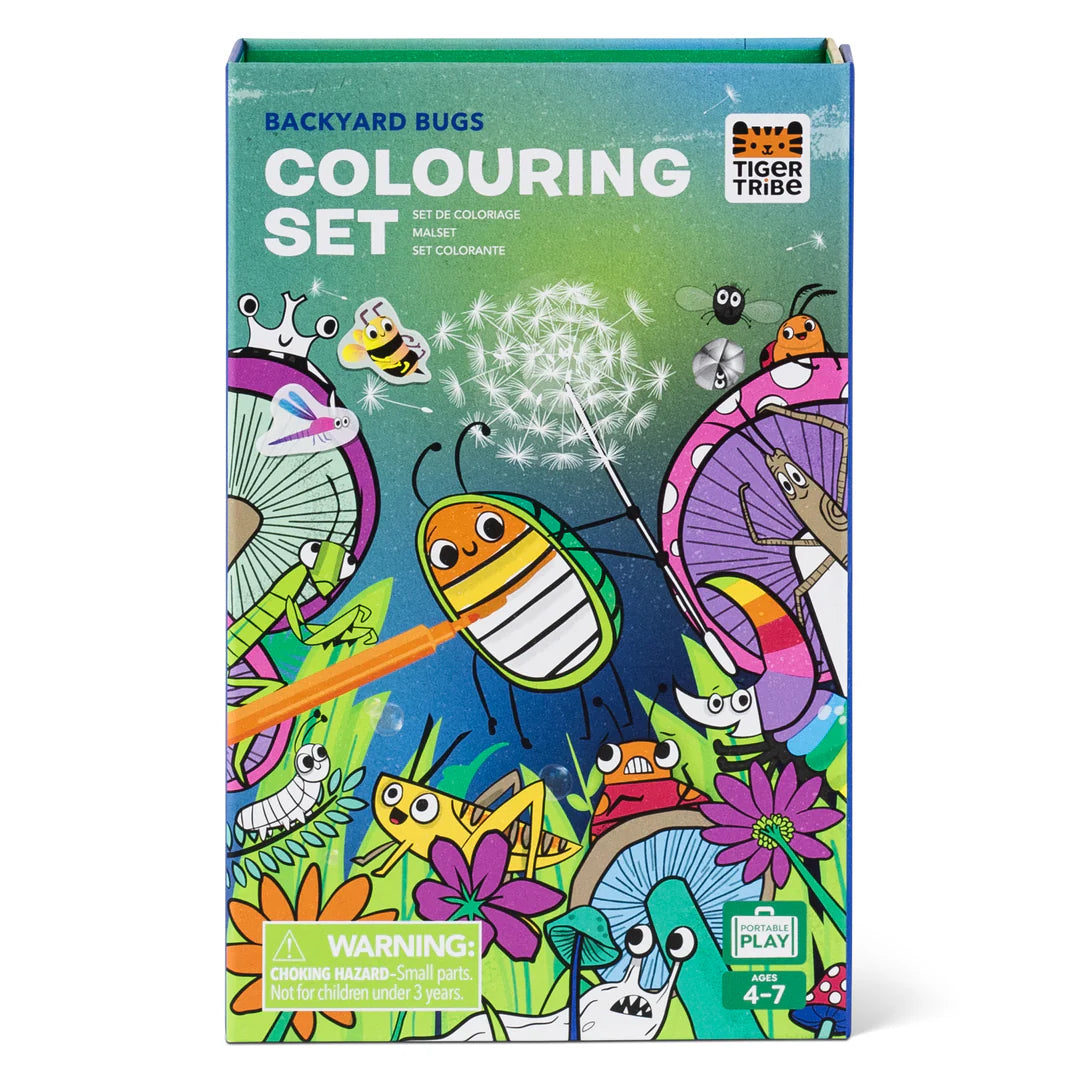 Tiger Tribe Colouring Set