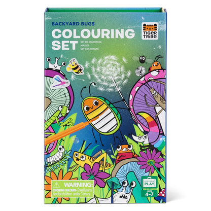 Tiger Tribe Colouring Set