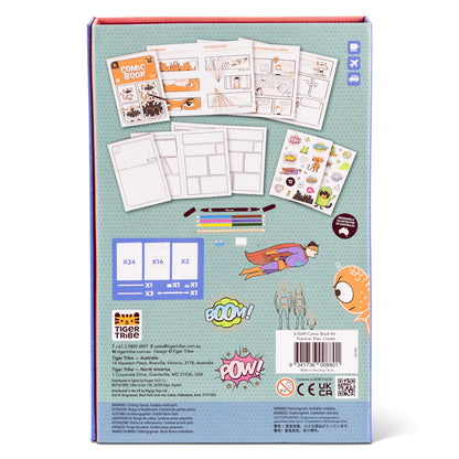 Tiger Tribe Comic Book Kit